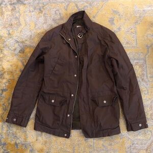 Goodfellow Brown Water Resistant Fall Autumn Jacket Coat